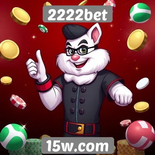 Variedade de jogos disponíveis na 2222bet